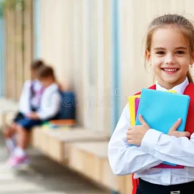 happy children girls girlfriend schoolgirl student elementary school happy children girlfriend schoolgirl student elementary 121447690